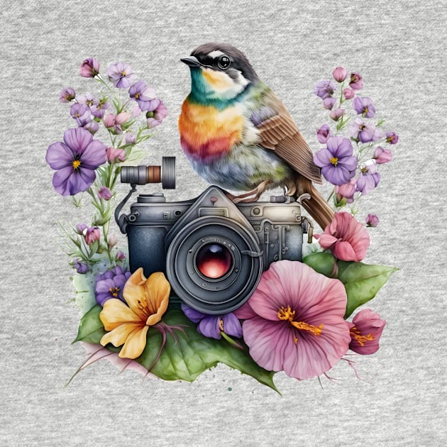 Spring Floral Camera by bellofraya